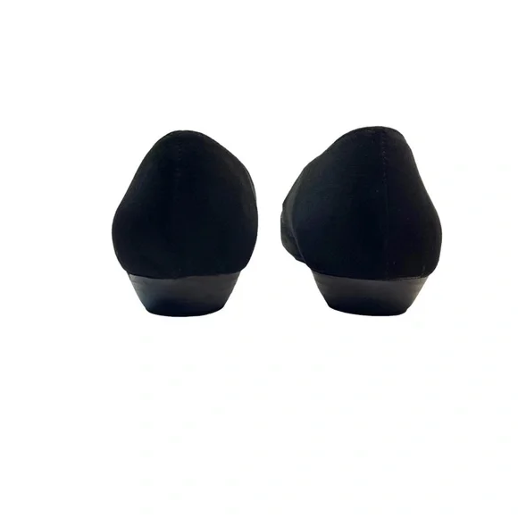 Michael by Michael Shannon Women’s Shoes Alara Black Suede Flats Size 10 M - Picture 3 of 8